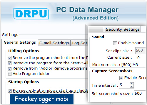 Professional Edition Keylogger Software